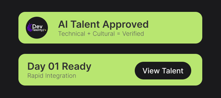 Validated AI talent ready for results